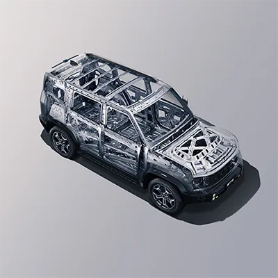 80% Steel Cage Body Structure And High Density Roof