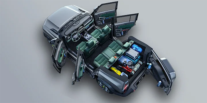 Extra Large Storage Space