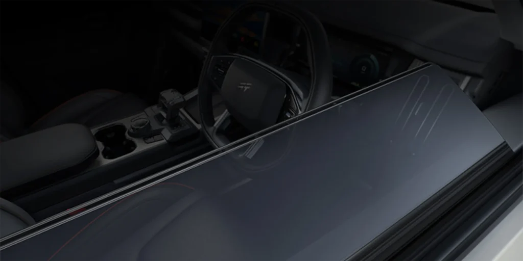 Double-Layer Acoustic Glass First and Second Row